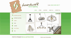 Desktop Screenshot of boardwalklighting.com.au